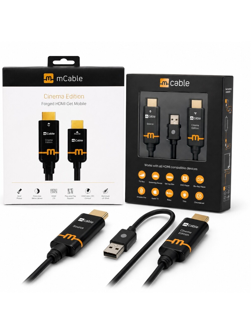 Marseille Networks mCable Cinema Edition 6-foot HDMI 1.8m New, Sealed
